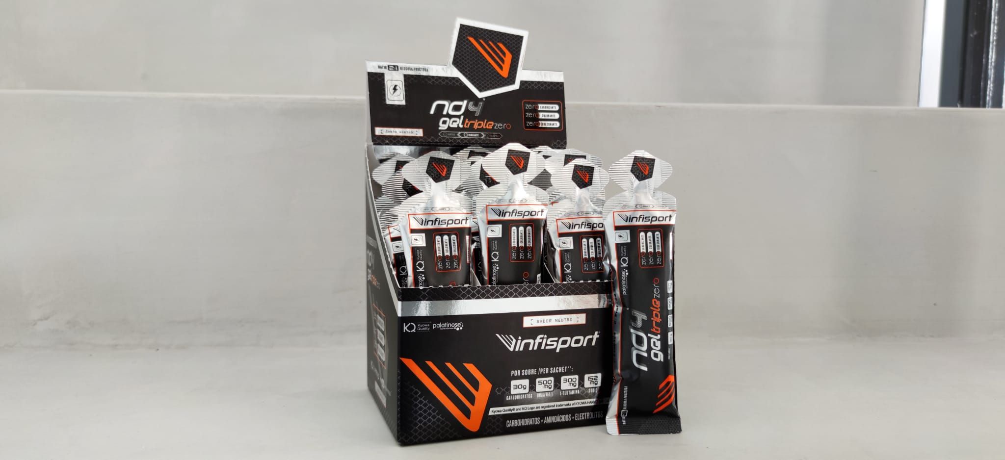 INFISPORT® lanza un nuevo gel técnico para deportistas: ND4® GEL Triple Zero