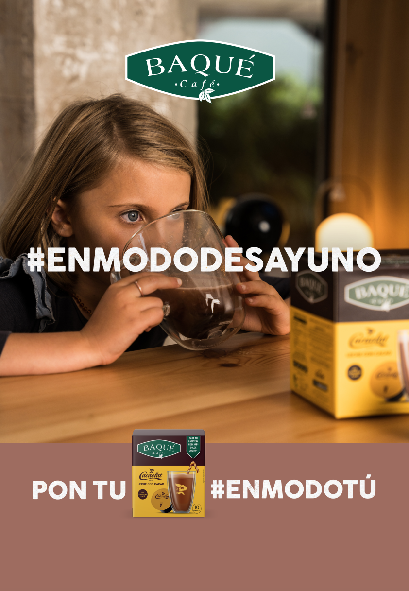 Cafés Baqué reivindica su amplia gama de producto con su nueva campaña "Pon tu Baqué #EnModoTú"