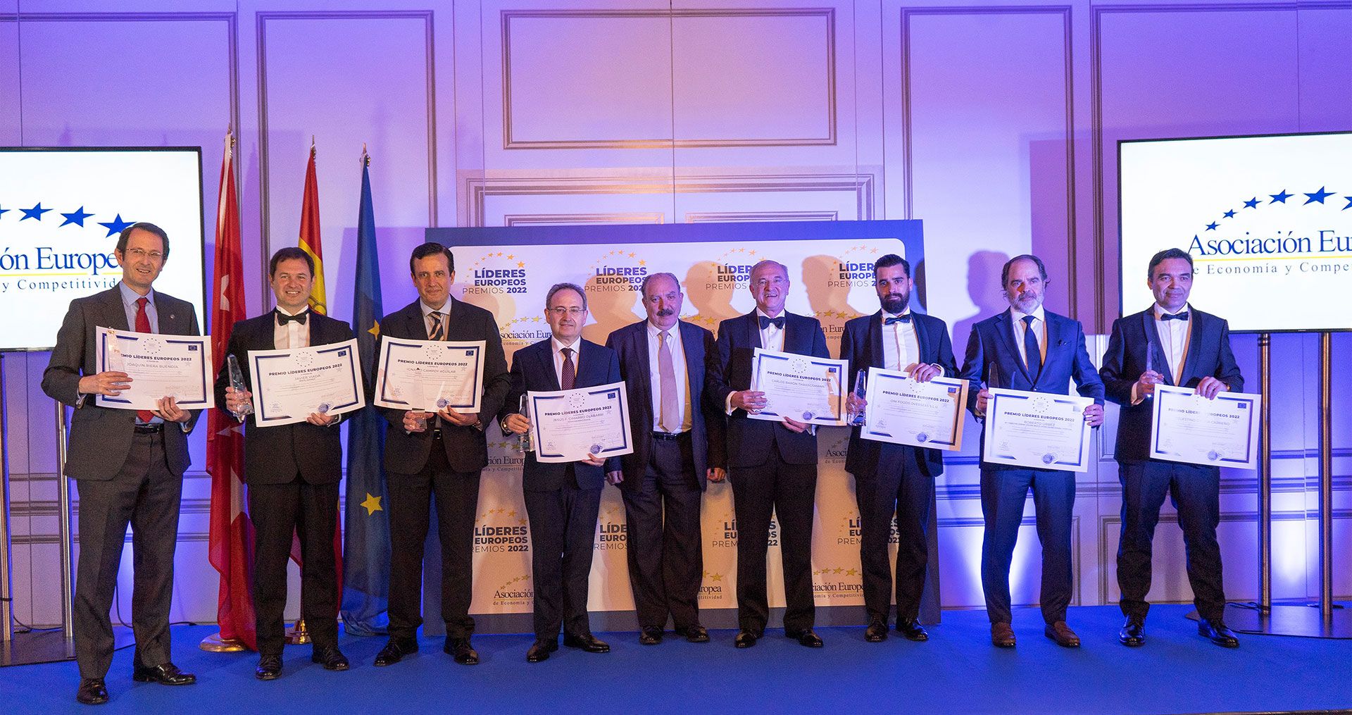 La Asociación Europea de Economía y Competitividad celebra la I Entrega de los Premios Líderes Europeos